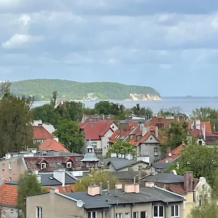 Karlikowska Z Widokiem Na Morze Lägenhet