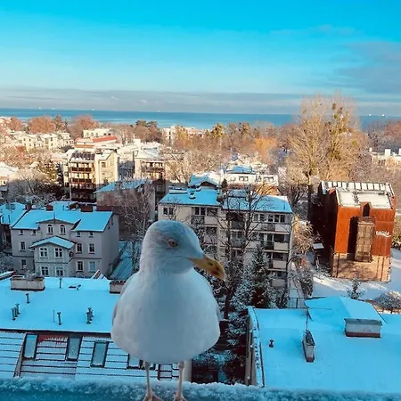 アパート Karlikowska Z Widokiem Na Morze